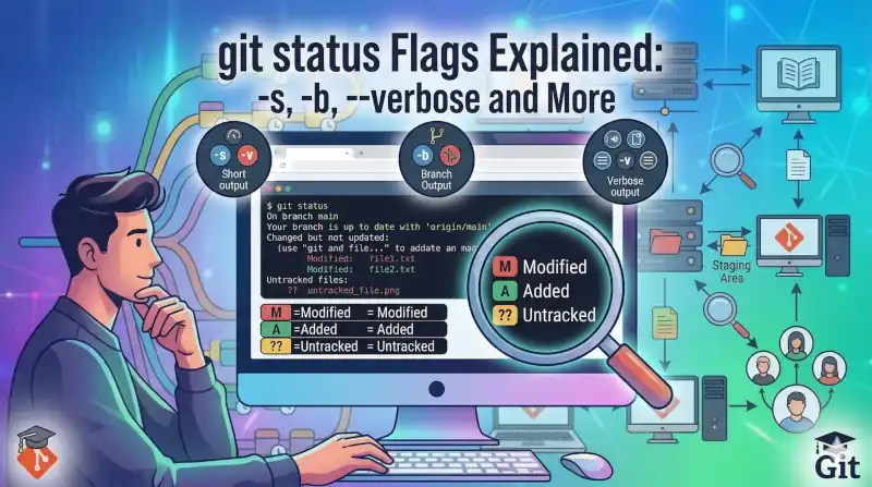 git status Flags Explained: -s, -b, --verbose and More