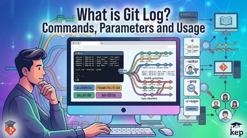 What is Git Log? Commands, Parameters and Usage