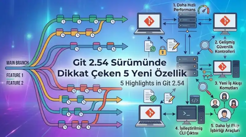 Git 2.54 Sürümünde Dikkat Çeken 5 Yeni Özellik
