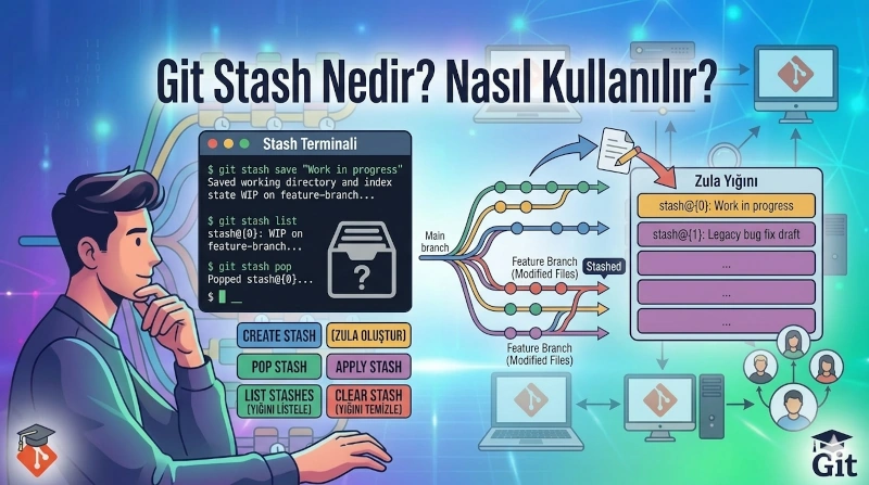 Git Stash Nedir? Nasıl Kullanılır?