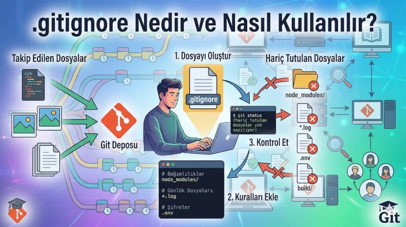 .gitignore Nedir ve Nasıl Kullanılır?